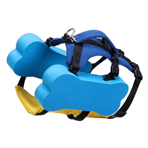 Hunde-Badeanzug mit überlegenem Auftrieb, Rettungsgriff, Schwimmhilfe, Schwimmwesten für Hunde zum Schwimmen Hunde-Badeanzug mit überlegenem Auftrieb, Rettungsgriff, Schwimmhilfe, Schwimmwesten für Hunde zum Schwimmen von MZRAN