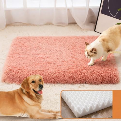 MZRAN Übergroßes Hundebett mit Fellbezug, weiches Nest, dickes langhaariges Hundesofa, Nest mit Gelenkentlastung MZRAN Übergroßes Hundebett mit Fellbezug, weiches Nest, dickes langhaariges Hundesofa, Nest mit Gelenkentlastung von MZRAN