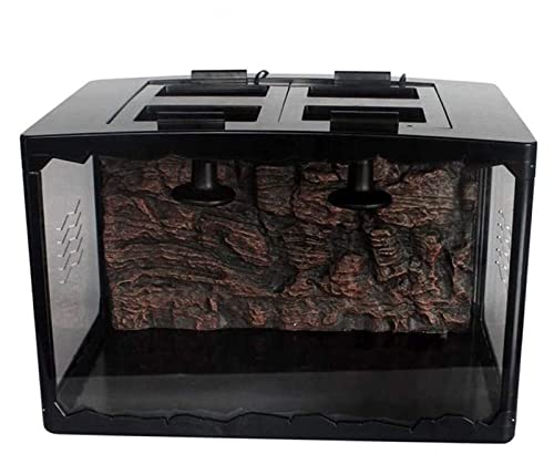 Großes Reptilien-Terrarium, Amphibienbecken, Reptilien-Schildkröten-Futterbox, Vivarium, Amphibien-Reptilien-Eidechsen-Schildkröten-Schlangenkäfig, Uhrentank-BO Großes Reptilien-Terrarium, Amphibienbecken, Reptilien-Schildkröten-Futterbox, Vivarium, Amphibien-Reptilien-Eidechsen-Schildkröten-Schlangenkäfig, Uhrentank-BO von MaGiLL