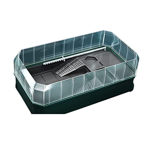 Schildkrötenbecken, extra große Kunststoff-Schildkrötenbox, kreatives, spezielles Schildkrötenbecken, Schildkrötenhalter, großes amphibisches brasilianisches Sc Schildkrötenbecken, extra große Kunststoff-Schildkrötenbox, kreatives, spezielles Schildkrötenbecken, Schildkrötenhalter, großes amphibisches brasilianisches Sc von MaGiLL
