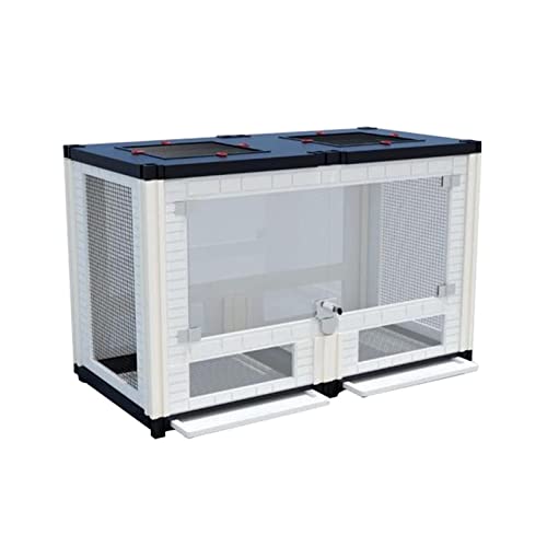 Terrarium für Reptilien, Vivarium, Fütterungsreproduktion, sitzender Transporttank – Eidechse, Frosch, Spinne, Skorpion, Box, Uhrenbox – Haustierhaus Terrarium für Reptilien, Vivarium, Fütterungsreproduktion, sitzender Transporttank – Eidechse, Frosch, Spinne, Skorpion, Box, Uhrenbox – Haustierhaus von MaGiLL