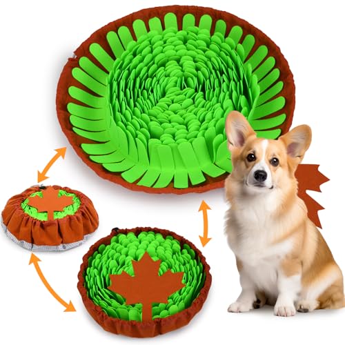 Schnüffelmatte für Hunde, interaktive Schnüffelmatte für Hunde, langsames Fressen und Beschäftigung, verstellbare Schnüffelmatte für Hunde, kleine und große Rassen, Puzzle-Spielzeug, fördert Schnüffelmatte für Hunde, interaktive Schnüffelmatte für Hunde, langsames Fressen und Beschäftigung, verstellbare Schnüffelmatte für Hunde, kleine und große Rassen, Puzzle-Spielzeug, fördert von MaHonestFelt