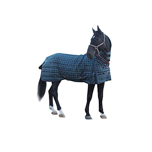 MaJu Equestrian Fleece Horse Rug Wasserdichter Und Winddichter Horse Rug Harness Equestrian(Size:145cm) von MaJu