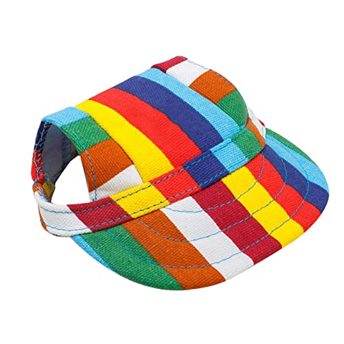 Hundemütze Klein Hund Hut, Mütze, Welpe oder Mütze, Schirm, Segeltuch, Baseball, Sommer, kleines Haustier, Hund, Haustier Winddicht Hundemantel (i, One Size) von MaNMaNing