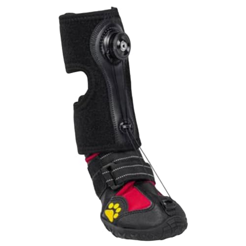 MaNMaNing Fußheber mit Rolle (Keine Knöchelstütze) für Hunde. Korrigierende Hundeschuhe zum sicheren Anheben der Zehen bei Fußproblemen und zur Verbesserung des Gangs bei Hunden. (Black2, M) von MaNMaNing