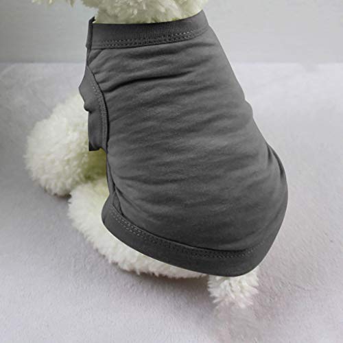 MaNMaNing Hunde Kleidung für Kleine Hunde Hundepullover Hunde-Katzen-Farben-Feste warme Katzen-Haustier-Weste-Pyjamas-weiche Weste-Kleidung-Welpen-Haustierkleidung (Black, M) von MaNMaNing