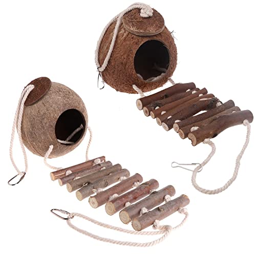 Natürlicher Ort für Muscheln, Vogelhaus, Haustier, Papageien, Lovebird, Zucht, versteckter Ort für kleine Vögel, Geburt, Vorbereitung von Anlässen, Vogelschlafzimmer-Dekoration Natürlicher Ort für Muscheln, Vogelhaus, Haustier, Papageien, Lovebird, Zucht, versteckter Ort für kleine Vögel, Geburt, Vorbereitung von Anlässen, Vogelschlafzimmer-Dekoration von Mabta