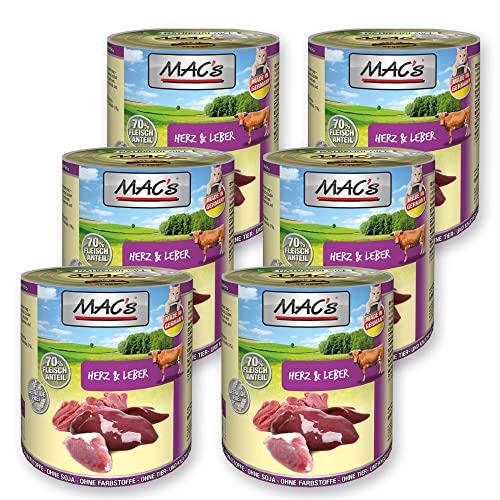 MACs | Herz & Leber | 6 x 800 g von Mac's