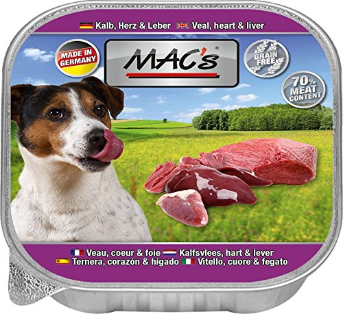MACs Hundenassfutter Lamm & Ente | 6X 200g von MAC's