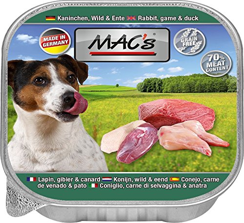 MACs Dog Wild & Lamm | 6X 200g Hundefutter nass von MAC's