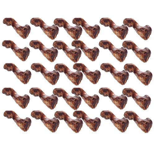 Maced 30x Geräucherter Natürlicher Hundeknochen 20 cm | Hundekauknochen | Hunde leckerlis | Kauknochen für den Hund | Hund zahnpflege von Maced