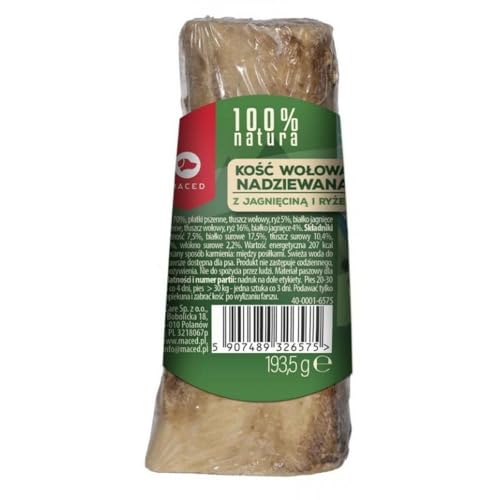 Maced Beißring für Hunde, Knochen mit Lamb und Reis, Rindfleisch Maced Beißring für Hunde, Knochen mit Lamb und Reis, Rindfleisch von Maced