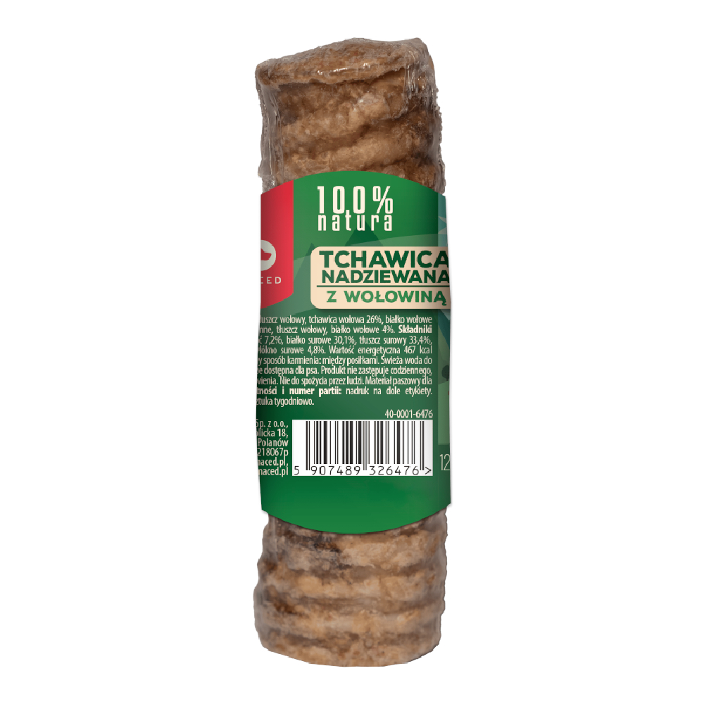 Maced Gefüllte Rindertrachea - Sparpaket: 3 x 120 g Maced Gefüllte Rindertrachea - Sparpaket: 3 x 120 g von Maced
