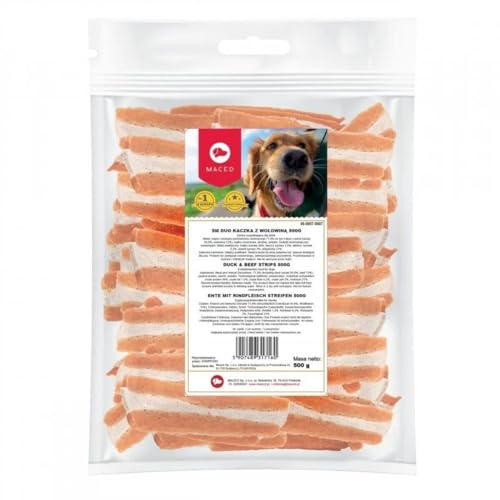 Maced Hundesnack Huhn Rindfleisch 500 g von Maced