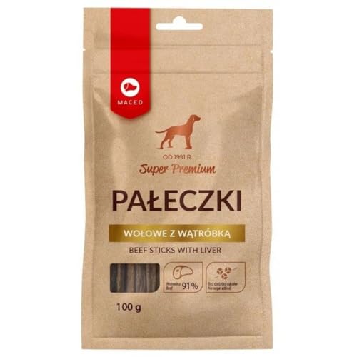 Maced Hundesnack Rindfleisch 100 g von Maced