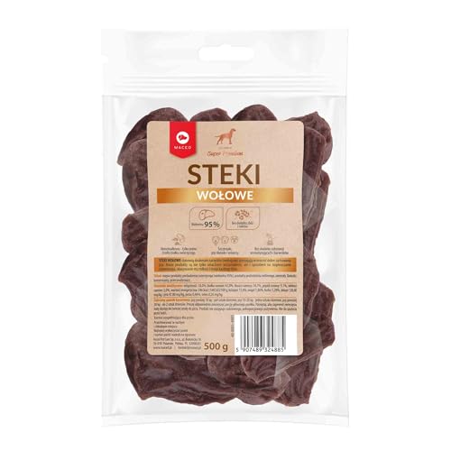 Maced Hundesnack Rindfleisch Geflügel 500 g von Maced