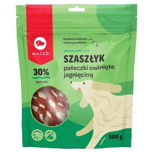 Maced Hundesnack Rindfleisch Lamm 500g von Maced