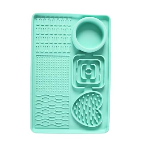Leckmatte für Hunde, Silikon-Puzzle-Futterstation – langsames Füttern, interaktives Anreicherungsspielzeug, Haustierzubehör für Zuhause, Reisen, Kiste, Indoor-Spielen Leckmatte für Hunde, Silikon-Puzzle-Futterstation – langsames Füttern, interaktives Anreicherungsspielzeug, Haustierzubehör für Zuhause, Reisen, Kiste, Indoor-Spielen von Maciun