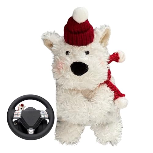 Maciun Dekoration aus Plüsch, Autoschmuck für Hunde, Plüschhund, Hutdekoration, niedliches Autozubehör, Plüschspielzeug für Hunde Maciun Dekoration aus Plüsch, Autoschmuck für Hunde, Plüschhund, Hutdekoration, niedliches Autozubehör, Plüschspielzeug für Hunde von Maciun