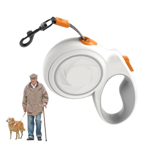 Maciun Einziehbares Haustierseil – Langer Traktionsgurt – Welpen-Walking-Leine – Stabiles & Automatisches Hundeseil für Spaziergänge im Freien, Strand von Maciun