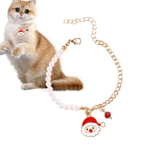 Haustier-Perlenkette, verstellbares Kätzchen-Perlenhalsband, Dekoration, verstellbare Größe, Dekorations-Zubehör für Hochzeiten, Fotografie, Themenpartys, Geburtstagsfeiern, Alltag Haustier-Perlenkette, verstellbares Kätzchen-Perlenhalsband, Dekoration, verstellbare Größe, Dekorations-Zubehör für Hochzeiten, Fotografie, Themenpartys, Geburtstagsfeiern, Alltag von Maciun