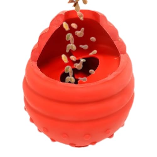 Maciun Hundefutterspielzeug | Hunde-Ball, Gummi-Hunde-Leckerli-Hundespielzeug, interaktiver Futterball für Hunde, langsamer Futterball für Hunde Maciun Hundefutterspielzeug | Hunde-Ball, Gummi-Hunde-Leckerli-Hundespielzeug, interaktiver Futterball für Hunde, langsamer Futterball für Hunde von Maciun