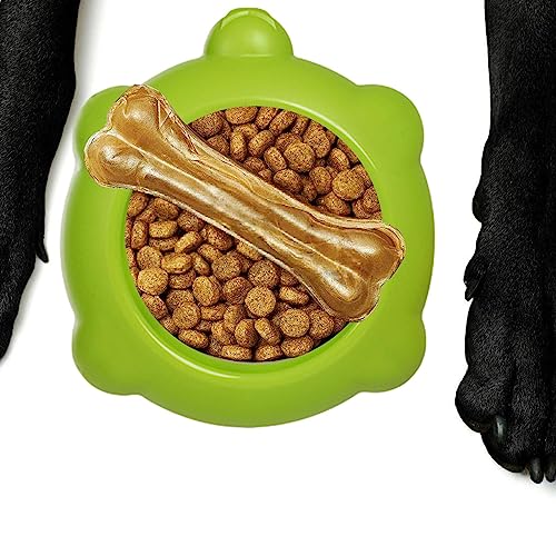 Maciun Hundenapf Slow Feeder | Futternapf gegen Blähungen bei Haustieren,Silikon-Verdickungs-Leckmatte für Hunde mit langsamer Fütterung, verbessert die Verdauungsbeschwerden, Leckerlis für Hunde von Maciun