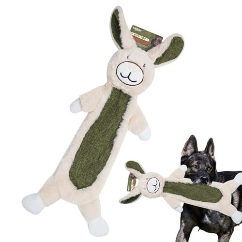 Maciun Welpen-Zahnspielzeug, Bereicherungsspiel für große Hunde – Kauspielzeug für Welpen, nicht gefülltes Welpenzubehör, Beißring, Sound-Gerät, Plüsch für mittelgroße und große Rassen Maciun Welpen-Zahnspielzeug, Bereicherungsspiel für große Hunde – Kauspielzeug für Welpen, nicht gefülltes Welpenzubehör, Beißring, Sound-Gerät, Plüsch für mittelgroße und große Rassen von Maciun