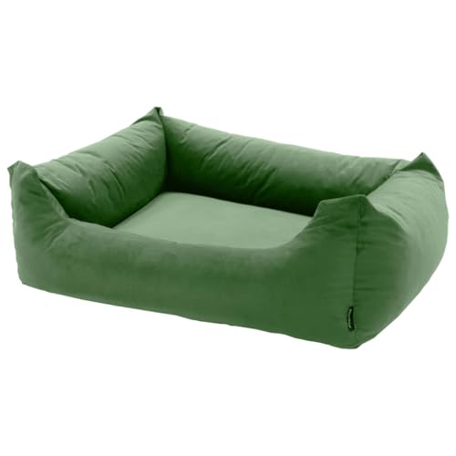 Madison Velours Dog Bed Green L Madison Velours Dog Bed Green L von Madison