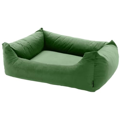 Madison Velours Dog Bed Green M Madison Velours Dog Bed Green M von Madison