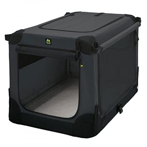 Maelson Soft Kennel Hundebox - Anthrazit - 82 x 59 x 59 cm von Maelson