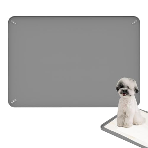 81x54cm Welpenunterlage, Trainingsunterlagen Für Haustier, Silikon-Urinpad Für Haustiere, Waschbar Haustier-Urinunterlage, Bodenschutz Waschbare, Wiederverwendbar Hunde Unterlage Für Welpen (A) von Mafagwre