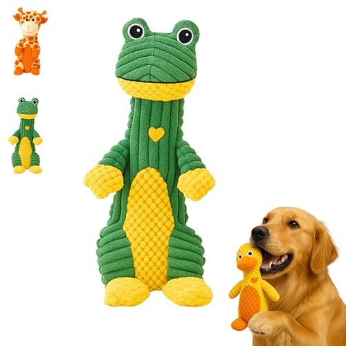 Maghrozi Max—Unzerstorbares Kauspielzeug, Hundespielzeug Ohne Quietscher, Robuster Hunde Spielzeug Interaktives, Zahnpflegend, Kauspielzeug Ideal Für Kleine, Mittlere, Große Hunde (Krokodil) von Maghrozi
