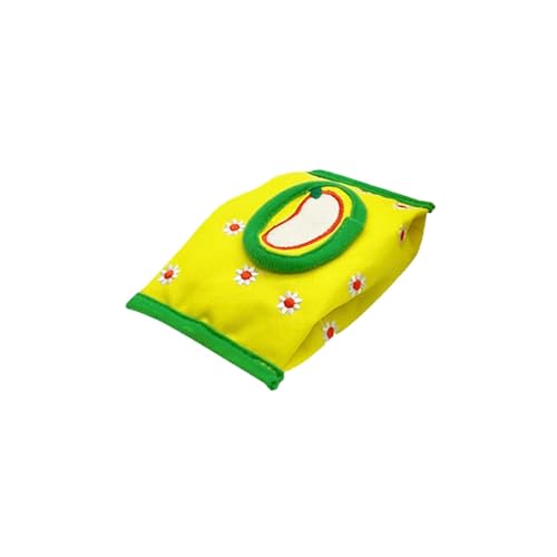 MagiDeal , Kauspielzeug, simuliert zerreißendes Seidenpapier-Welpenspiel, praktisches Haustier-Papierhandtuch-Kauspielzeug, Gelbes Rechteck von MagiDeal