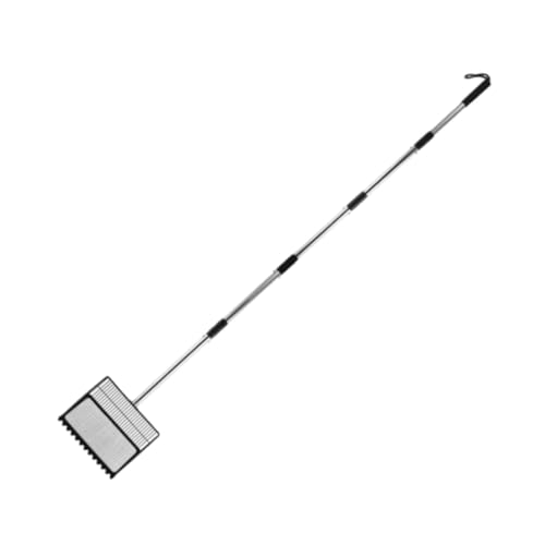 MagiDeal 25 cm Geflügelmistschaufel, Weidereinigungswerkzeug, vielseitige, leichte Hühnerstall-Mistschaufel, 85,1–170,3 cm, ausziehbar MagiDeal 25 cm Geflügelmistschaufel, Weidereinigungswerkzeug, vielseitige, leichte Hühnerstall-Mistschaufel, 85,1–170,3 cm, ausziehbar von MagiDeal