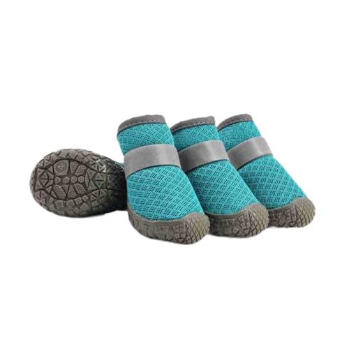MagiDeal 4 Stück Hundestiefel, wasserdichte Hundeschuhe, rutschfeste Gummisohle, weiche Winterbekleidung, Zubehör, Pfotenschutz für heißen Asphalt, 1 MagiDeal 4 Stück Hundestiefel, wasserdichte Hundeschuhe, rutschfeste Gummisohle, weiche Winterbekleidung, Zubehör, Pfotenschutz für heißen Asphalt, 1 von MagiDeal