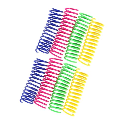 MagiDeal 8-teiliges Katzen-Federspielzeug, Katzenspielzeug, Hüpfen, Spieltraining, 8,9 cm, schwere Spulen, kreative beiß-Fitness für Hauskatzen, bunt MagiDeal 8-teiliges Katzen-Federspielzeug, Katzenspielzeug, Hüpfen, Spieltraining, 8,9 cm, schwere Spulen, kreative beiß-Fitness für Hauskatzen, bunt von MagiDeal