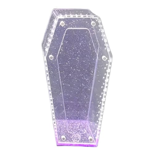 MagiDeal Acryl-Springspinnengehege, Terrarium-Zuchtbox, Sargform, für Gottesanbeterinnen, Frösche, Mini-Spinnenbecken, Amphibien-Lebensraum MagiDeal Acryl-Springspinnengehege, Terrarium-Zuchtbox, Sargform, für Gottesanbeterinnen, Frösche, Mini-Spinnenbecken, Amphibien-Lebensraum von MagiDeal