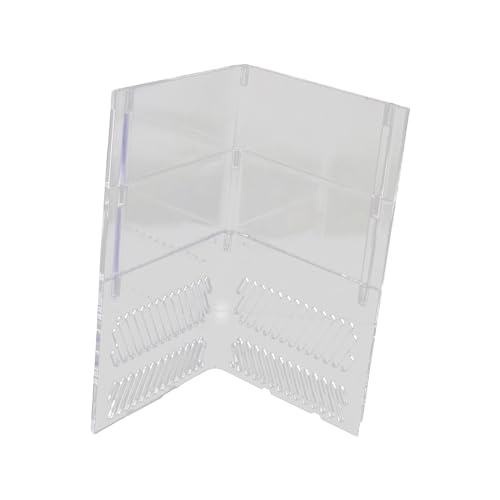 MagiDeal Aquarium Fisch Kamm Filter Überlauf Board Acryl Tauchpumpe Isolation Schutz Teiler für Paludarium Landschaftsbau, Dreischichtig von MagiDeal