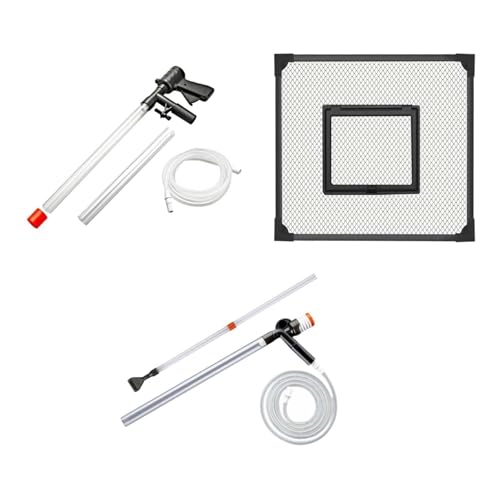 MagiDeal Aquariumabdeckung Zur Selbstmontage mit Staubsauger Und Manuellem Aquariumstaubsauger MagiDeal Aquariumabdeckung Zur Selbstmontage mit Staubsauger Und Manuellem Aquariumstaubsauger von MagiDeal
