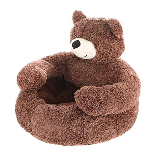 MagiDeal Atmungsaktives Haustierbett, Sofa, halb geschlossener Kleintiernestkäfig, ganzjährig, schöne Unterstützung, entzückendes Hundehaus, Katzennest, Braun Groß MagiDeal Atmungsaktives Haustierbett, Sofa, halb geschlossener Kleintiernestkäfig, ganzjährig, schöne Unterstützung, entzückendes Hundehaus, Katzennest, Braun Groß von MagiDeal