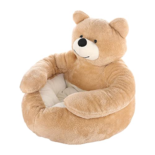 MagiDeal Atmungsaktives Haustierbett, Sofa, halb geschlossener Kleintiernestkäfig, ganzjährig, schöne Unterstützung, entzückendes Hundehaus, Katzennest, Khaki Klein MagiDeal Atmungsaktives Haustierbett, Sofa, halb geschlossener Kleintiernestkäfig, ganzjährig, schöne Unterstützung, entzückendes Hundehaus, Katzennest, Khaki Klein von MagiDeal