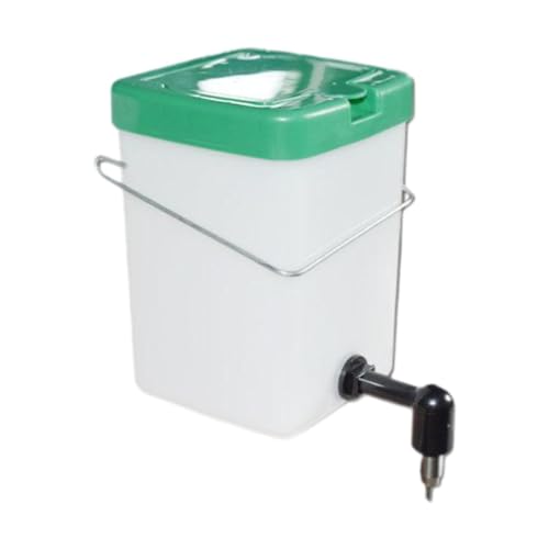 MagiDeal Automatische Hasenwassertrinker -Futtermittel -Wassertrinkendspender tragbares Kapazität mit Haken -Trinkflasche für Hühnchen, 600 Ml von MagiDeal