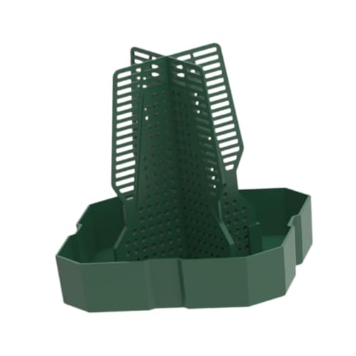 MagiDeal Bärtiger Drachenfutterchamäleon Fütterungsgericht Anti -Degelung Kletterbares Design Lebensraum Dekor Reptilien Jagdschale für Horned Frosch, GrÜn von MagiDeal