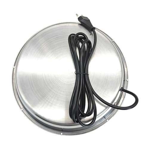 MagiDeal Beheizte Basis, Trinkwasserheizung, Edelstahl, wasserdicht, für den Winter, Geflügel, Wasserheizung, kompakt, für Truthahn, Ente, Gans, 38CM von MagiDeal
