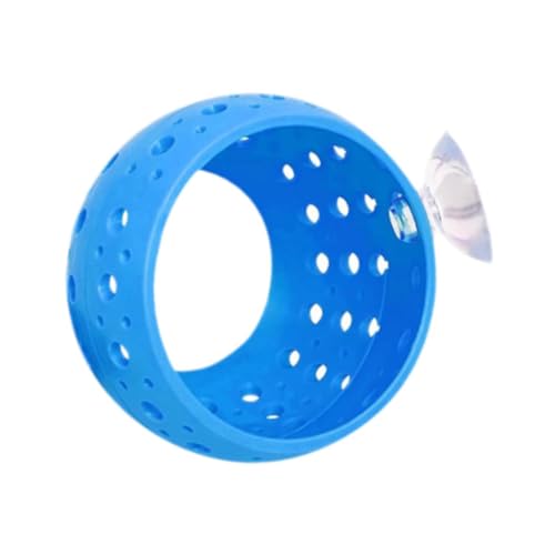 MagiDeal Betta Fischtunnel Betta Schlaftunnel Aquarium Fisch Versteck Landschaft Dekoration Versteck, Blau von MagiDeal