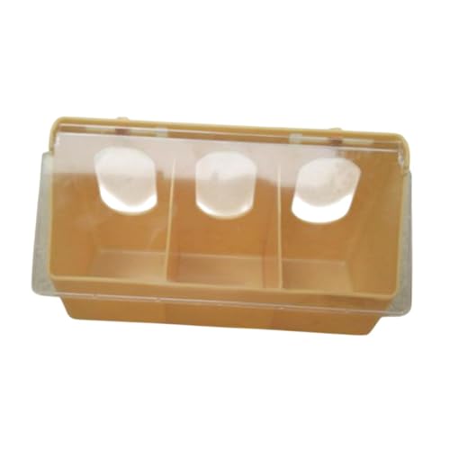 MagiDeal Bird Feeder Slot Feeder für Käfighängekäfigbox -Fütterungsstation Taube Feeder Hanging Papageifutter für Papageienkäfig Kanarien, DREI Löcher MagiDeal Bird Feeder Slot Feeder für Käfighängekäfigbox -Fütterungsstation Taube Feeder Hanging Papageifutter für Papageienkäfig Kanarien, DREI Löcher von MagiDeal