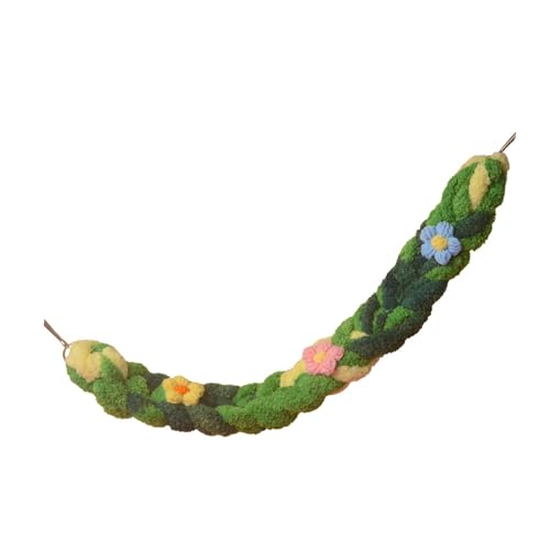 MagiDeal Bird Seilbarch Papageienkletterseil, hängende Vogelstange Stehen, Papagei Spielzeug für Lovebirds, Sittiche, Grün Gelb MagiDeal Bird Seilbarch Papageienkletterseil, hängende Vogelstange Stehen, Papagei Spielzeug für Lovebirds, Sittiche, Grün Gelb von MagiDeal