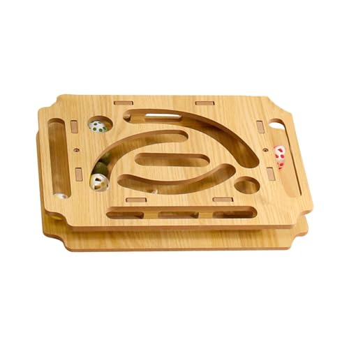 MagiDeal Cat Food Toy Cat Toys Interactive Multifunktion mit Roller Track Pet Intelligence Interactive Labyrinth Ball für Bewegung, Style D MagiDeal Cat Food Toy Cat Toys Interactive Multifunktion mit Roller Track Pet Intelligence Interactive Labyrinth Ball für Bewegung, Style D von MagiDeal