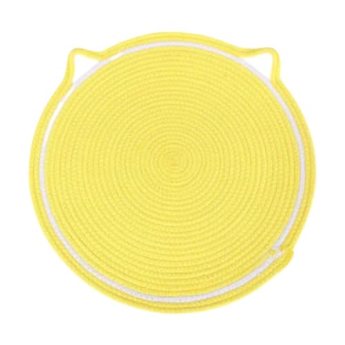 MagiDeal Cat Scrathering Matte Kleidung resistente Möbelschutzboden Kratzer -Matten Ersatz aktives Spiel für Bett Couch Innenkatzen, Gelb MagiDeal Cat Scrathering Matte Kleidung resistente Möbelschutzboden Kratzer -Matten Ersatz aktives Spiel für Bett Couch Innenkatzen, Gelb von MagiDeal
